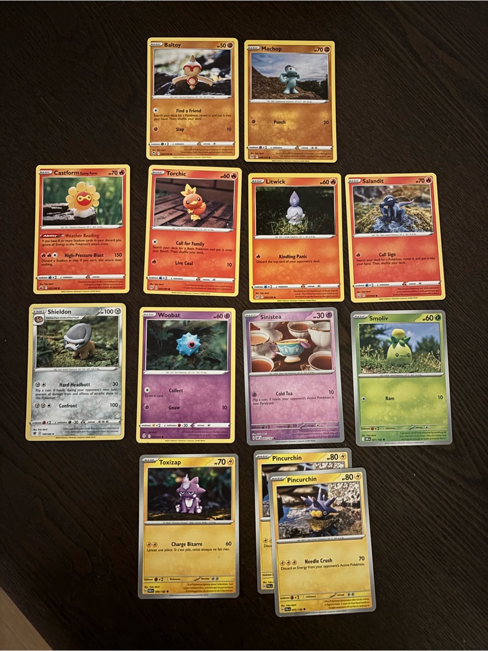 POKEMON TCG assorted Yuka Morii cards